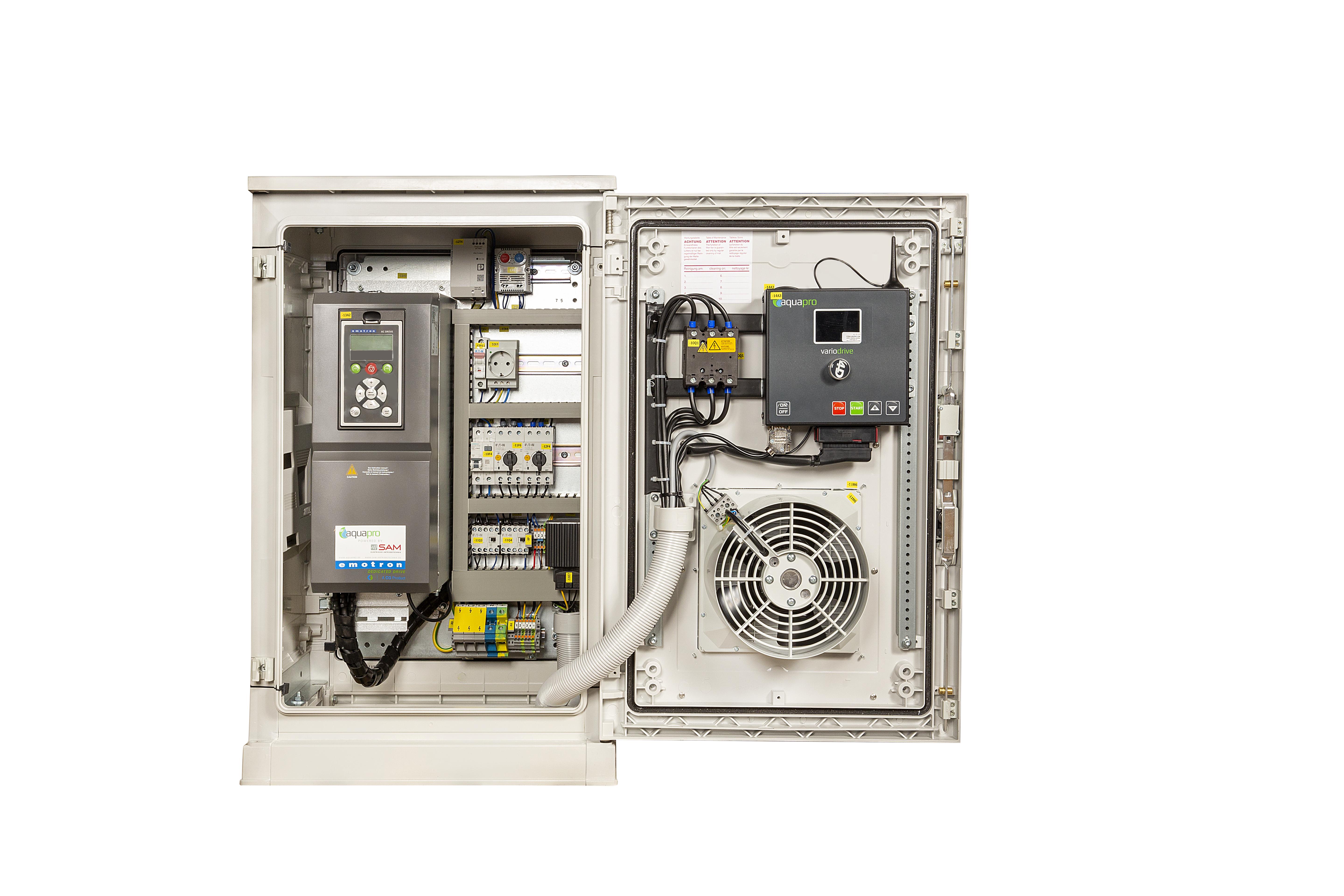 Frequenzumrichter 37KW/72A im Außenschrank