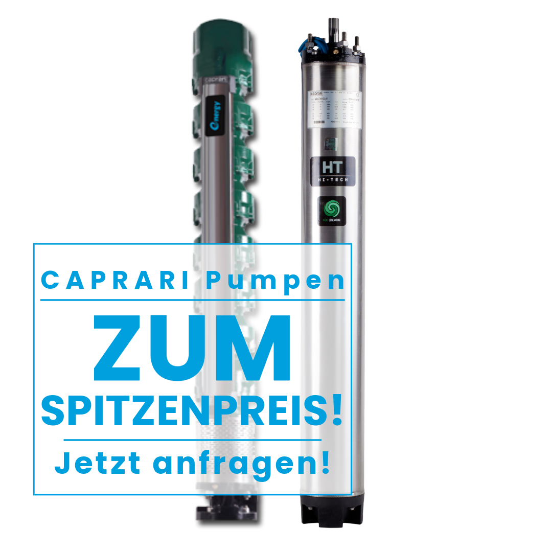 CAPRARI - UWP E6P55-6 / 10A-W einzeln o. mit passendem Motor