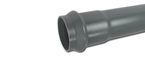 PVC-U Druckrohr,  DN 200 PN12,5, mit Steckmuffe, Stange 6 m PVC-U Druckrohr,  DN 200 PN12,5, mit Steckmuffe, Stange 6 m