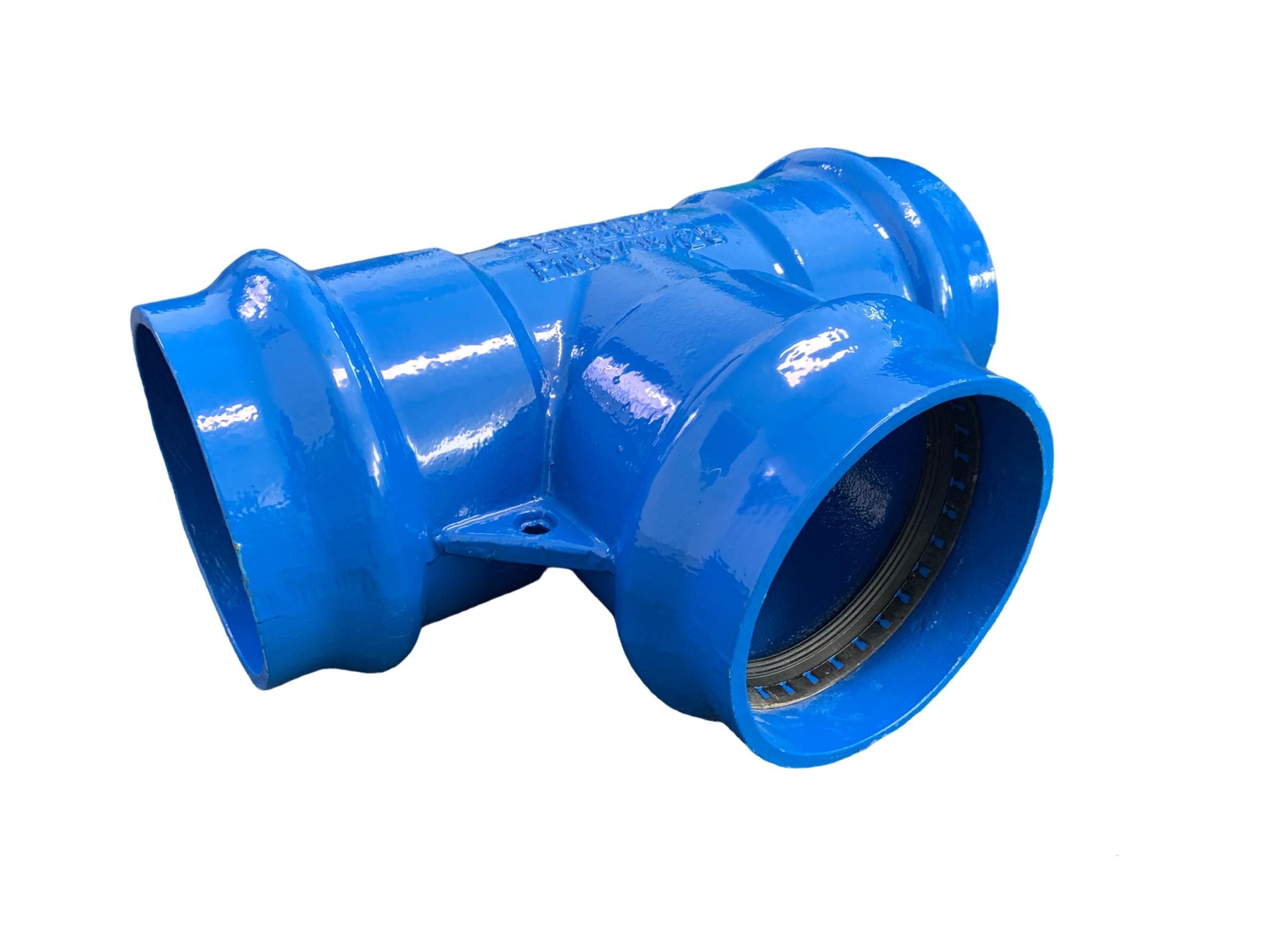 MMB-KS Doppelmuffe DN150/DN150/DN150 mit Muffenstutzen MMB-KS Doppelmuffe DN150/DN150/DN150 mit Muffenstutzen