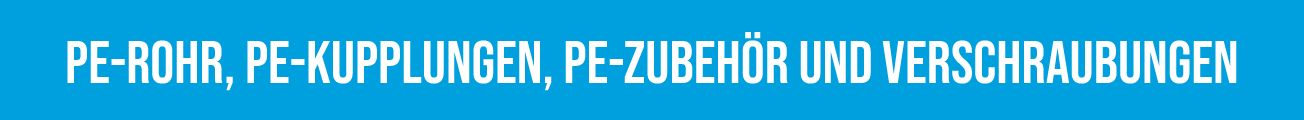 Sie sind in der Kategorie für PE-Rohre, PE-Kupplungen und Zubehör. Hier finden Sie alles, was Sie für Ihre Bewässerungsanlage brauchen: PE-Rohre, Anbohrschellen, Kupplungen und Kugelhähne.